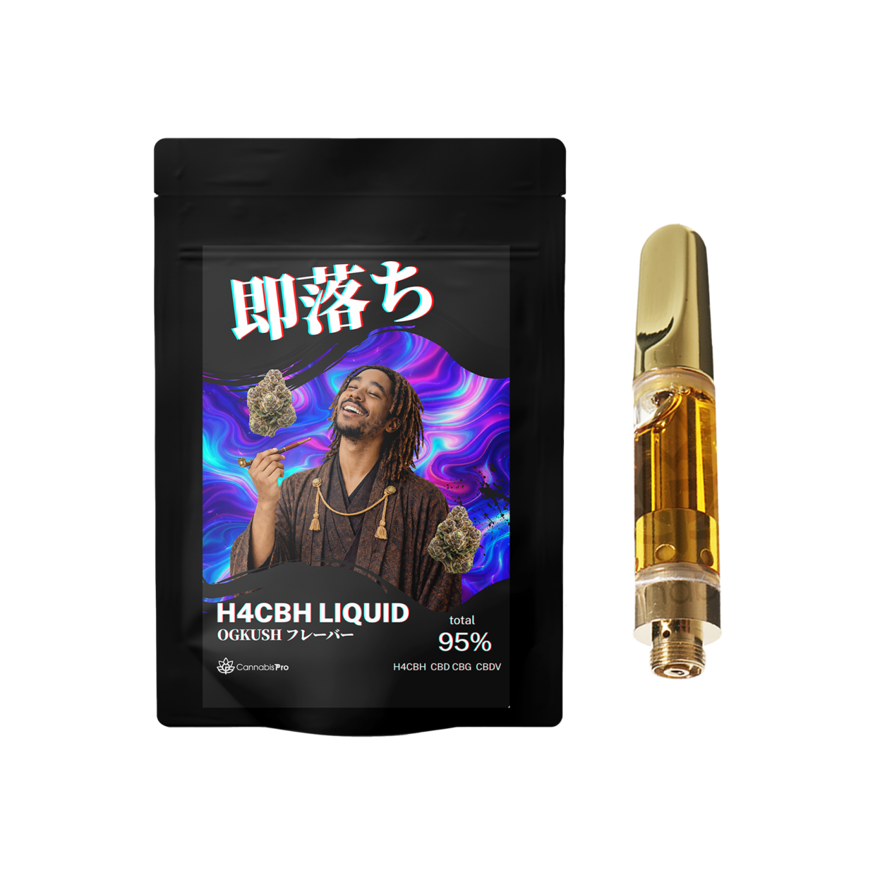 Cannabis Pro 超チル リキッド 高濃度 H4CBH 35% トータルカンナビノイド95% THCフリー 0.3ml/0.5ml/1ml